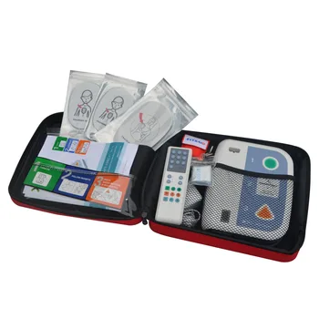 

AED Simulation Defibrillator Trainer First Aid Training Teaching Machine XFT-120C+ & 2pcs ELYSAID CPR Mask In Russian & English