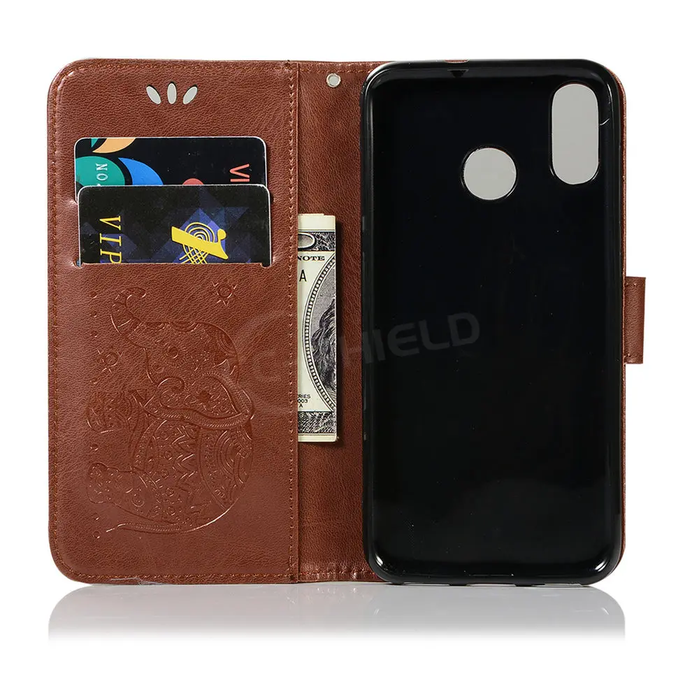 Флип чехол для ASUS X00PD ZenFone Max (M1) ZB555KL ZB555 KL ASUS_X00PD XOOPD Elephant с откидной крышкой кожаный