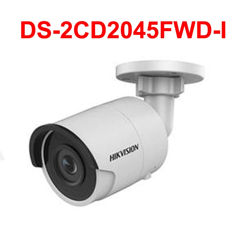 

HIKVISION Original English Version DS-2CD2045FWD-I 4 MP IR Fixed Bullet Network Camera