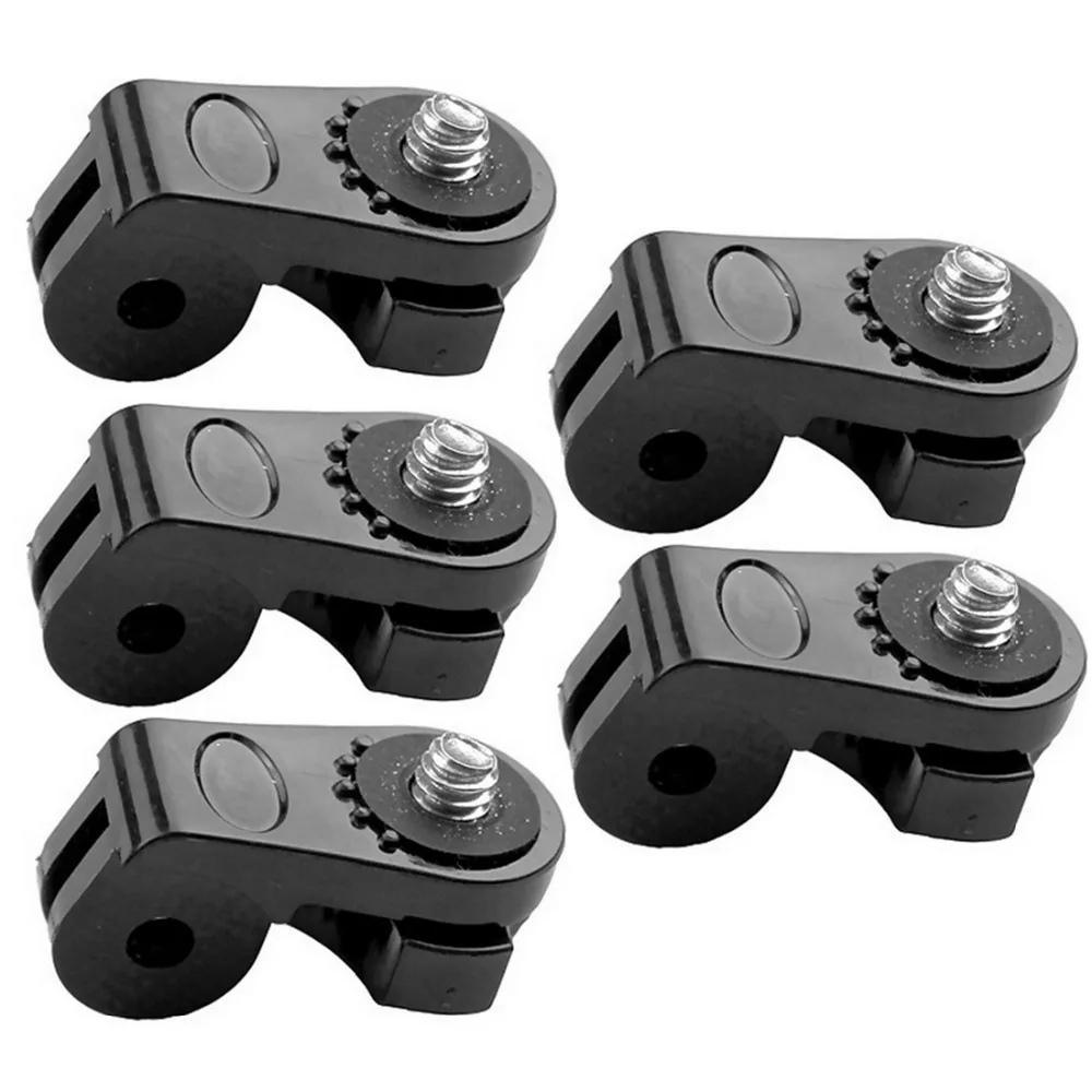 5pcs/Set Universal Conversion Adapter Sport Camera Adapter Tripod