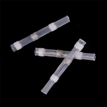 

50pcs Waterproof Wire Connectors 26-24AWG Solder Sleeve Insulated Heat Shrink Wire Splice Connector