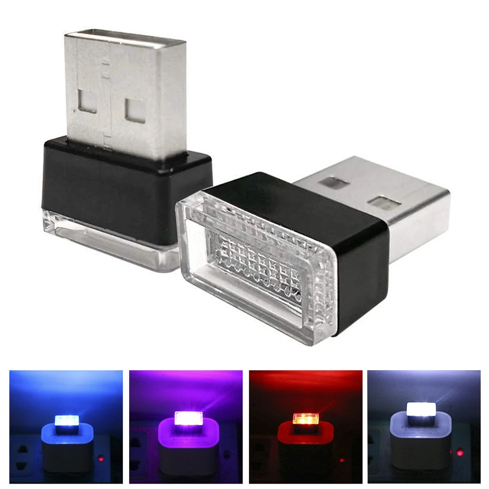 2 шт. Автомобильные светодиодные USB лампы|Фара для авто в сборе| |