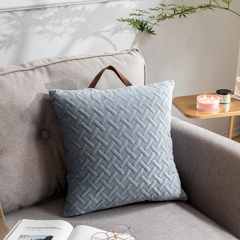 

100% Cotton Linen Macrame Hand-woven Cotton Thread Pillow Covers Geometry Bohemia Cushion Covers Home Decor