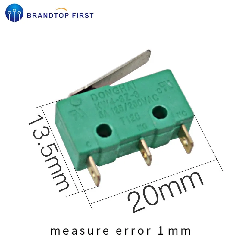 1 шт. KW4 миниатюрный микропереключатель, ограничительный переключатель