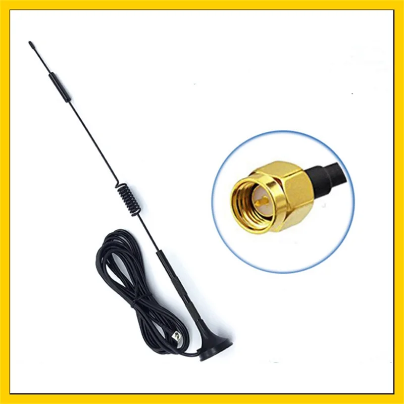 

10PCS 8dbi 4G LTE Antenna SMA Male Right Angle 3M Cable with Magnetic Base for 3g 4G modem router