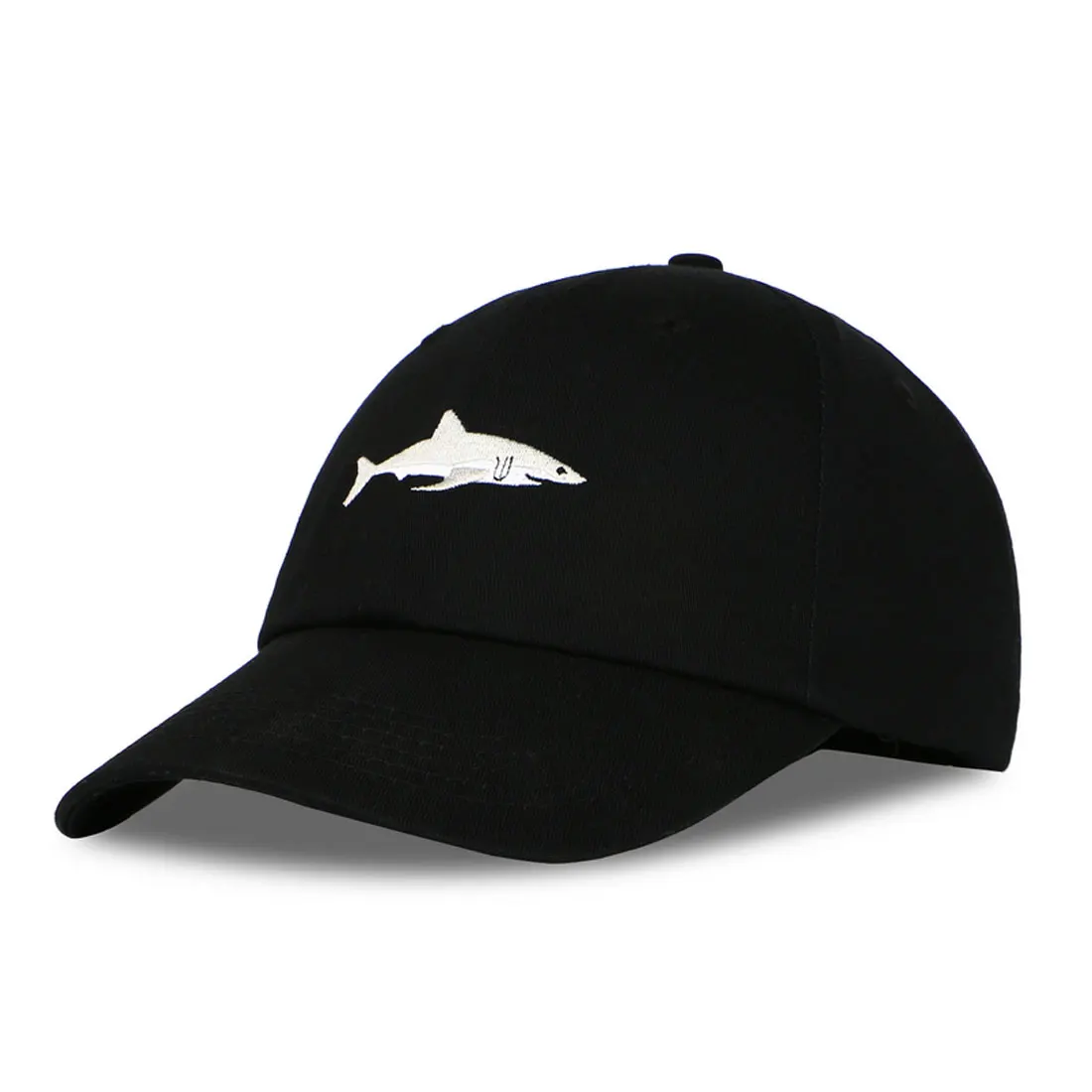 Горячая бейсболка для мужчин и женщин шляпа папа шляпа промытый Casquette бейсболки розовая Акула Шапка с вышивкой для женщин Gorras Golf Sport