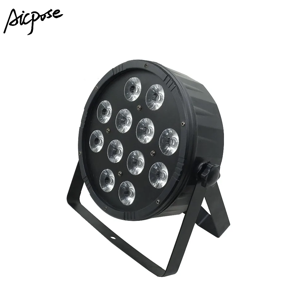 12x12 W led Par фары RGBW 4in1 12*12 w ABS Материал Телевизор с номинальной dmx512 disco огни профессиональное студийное диджейское оборудование