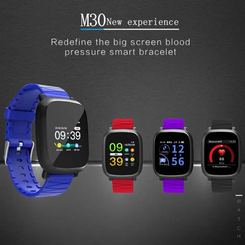 

IPS Color Screen Smart Wristbands Sports Bluetooth Smartwatches IP67 Waterproof Heart Rate Blood Pressure Blood Oxygen Monitor