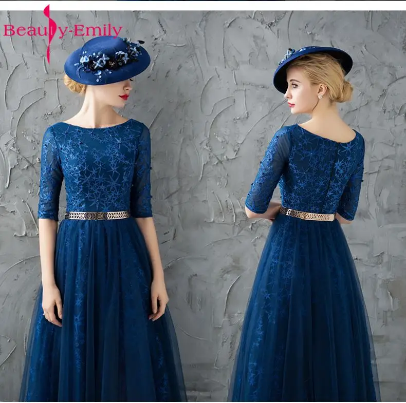 Beauty Emily Elegant Royal Blue A-Line Long Evening Dresses 2018 Short Sleeve Formal Party Prom Dresses Evening Gowns Beauty Emily Elegant Royal Blue A-Line Long Evening Dresses 2018 Short Sleeve Formal Party Prom Dresses Evening Gowns