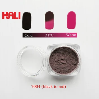 

color to color thermochromic pigment,microencapsulated pigment powder,hot sensitive,1lot=100gram 31C black to red,free shipping
