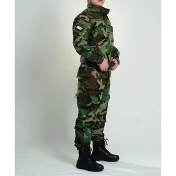 

New Army BDU Military Uniform Camouflage Tactical Shirts & Tactical Pants CS Field Army Camo Hunting Suit USMC CP ACU ATACS