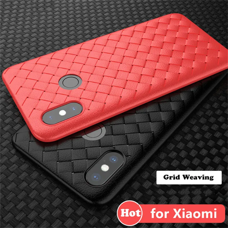 Модный ультратонкий сетчатый чехол с узором для Xiaomi Mi 9 8 SE Redmi Note 7 6 5 4 3 4X 5X 6X 4A 5A 6A