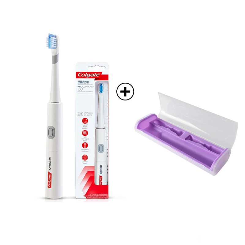 

Electric toothbrush Imported adult Omron electric smart sonic Replaceable Heads Timer Toothbrush Brush Waterproof Battery type