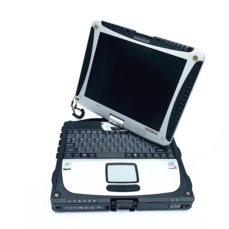 Для диагностического компьютера bmw toughbook cf19 ноутбук 4g ram и вращающийся экран icom a2