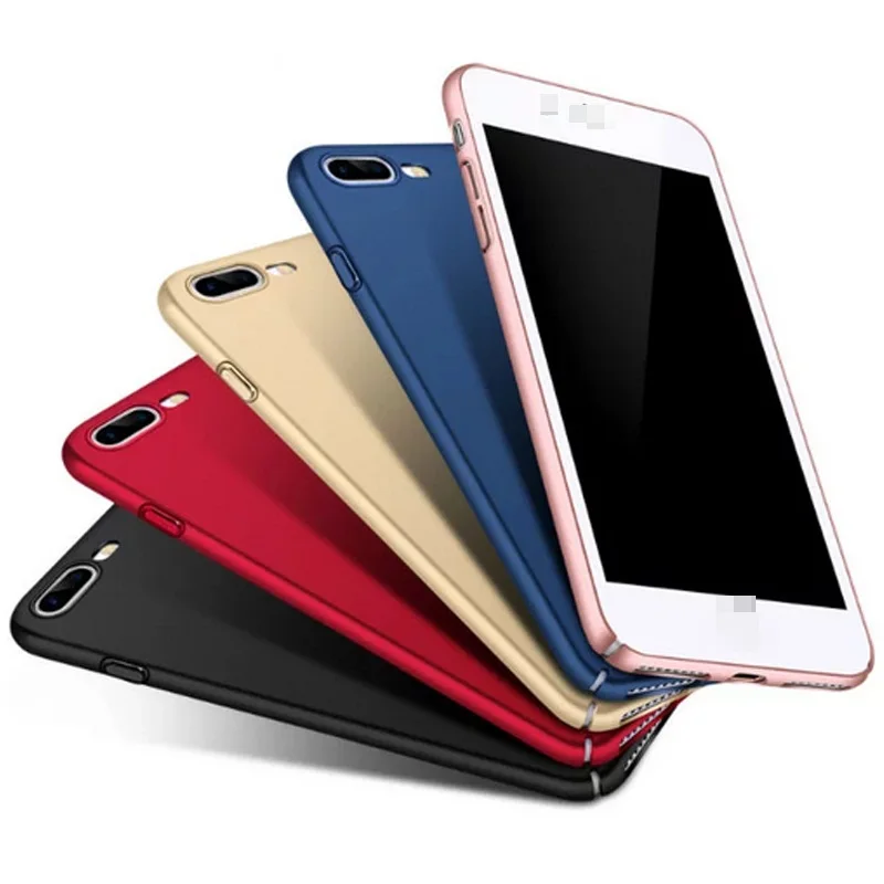 Чехол для iPhone 7 Plus 6/6s 6 5/5s ультратонкий ТПУ Жесткий стильный чехол накладка