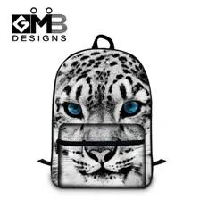 snow_blue_eye Cute 16-inch Children Backpack Animal School Bag Husky Dog School Backpack Kids Boys Age 7-13 Mochilas Escolares Infantis