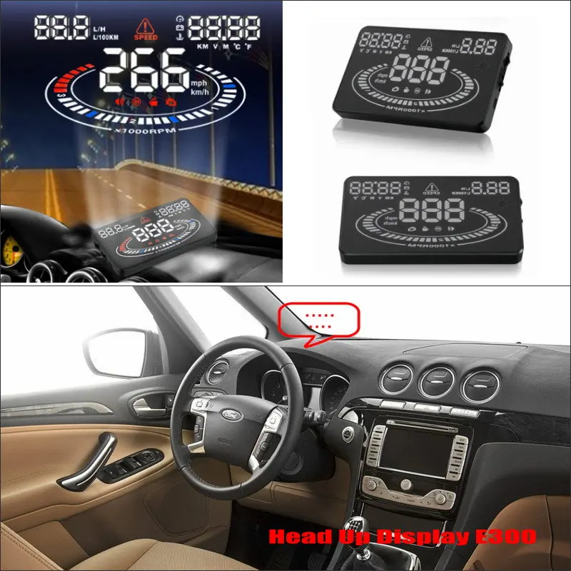 

For Ford Galaxy MK3 2006~2014 - Saft Driving Screen Special Car HUD Head Up Display Projector Refkecting Windshield