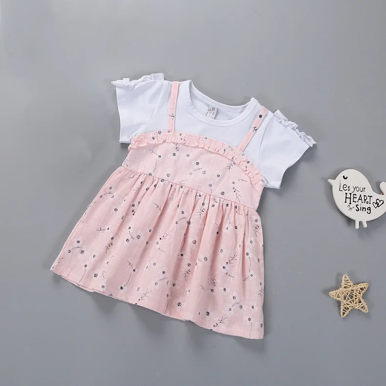 cotton baby girls dress sleeveless summer 2019 (8)