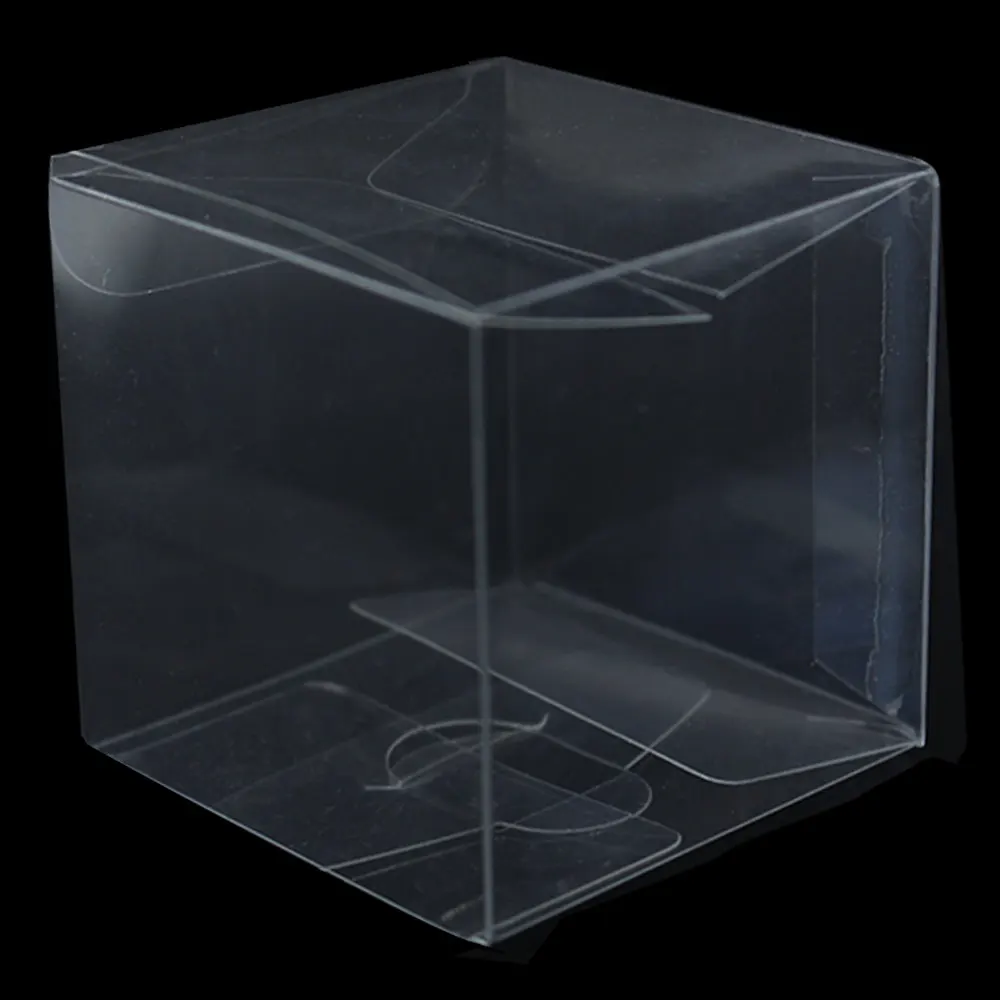 Clear Transparent Cube Favour Boxes various sizes