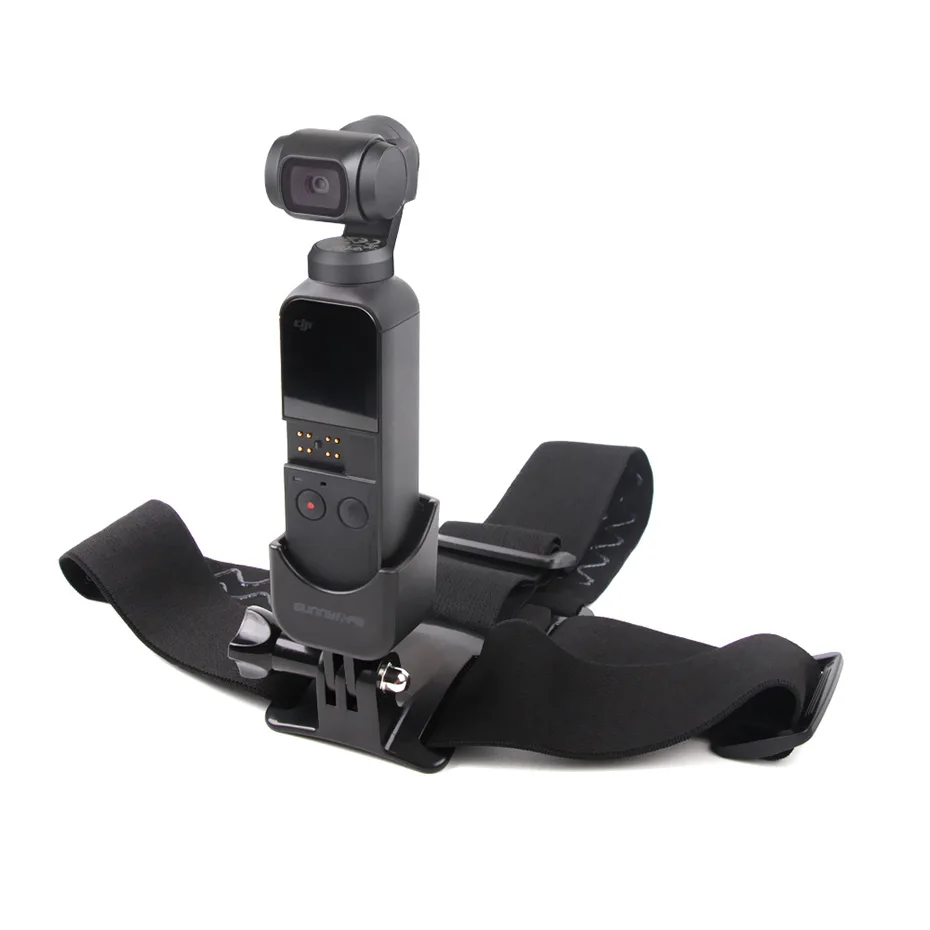 Для DJI Pocket 2 ремешки на грудь/голову/запястье + адаптер для Osmo 3 осевые ручные