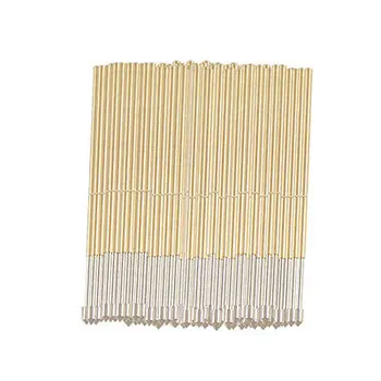 

100 x Convex Tip 1mm Barrel Dia Spring Test Probe Pin P111-E