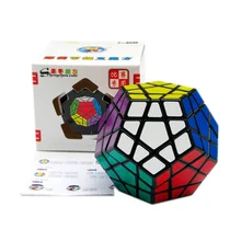 ShengShou megaminx magic 3x3 куб без наклеек Скорость Профессиональный 12 Сторон головоломка cubo magico Развивающие детские игрушки кубики