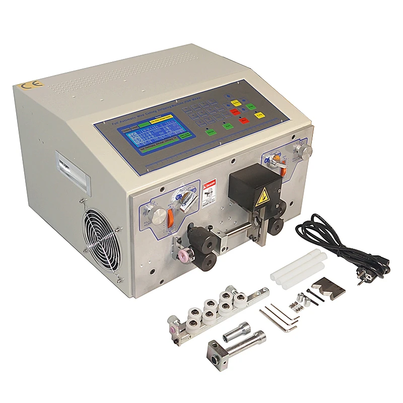  SWT508MAX-25 Automatic Wire Stripping Peeling Machine Wire Cutting Crimping for 0.3 to 25mm2 with E