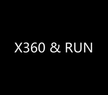 Excelente qualidade 100% original e novo x360run x360 & run x360 e run v1.0 v1.1 amarelo vermelho