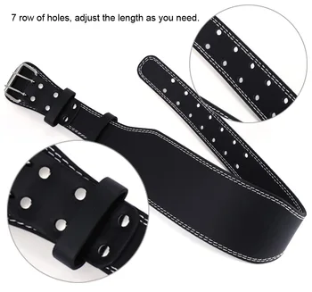 

For Outdoor For Indoor For GYM PU Waist Protection Leather Belt Travel Waist Belt Gym Fitness Equipment