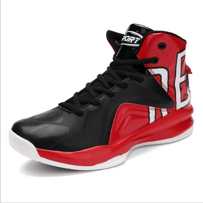 Men's Basketball Shoes Cool Male Ankle Boots Comfortable Outdoor