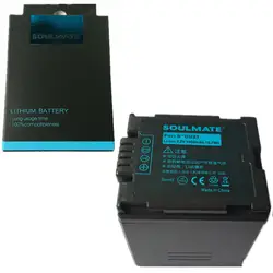 SOULMATE CGA-DU21 комплект литиевых батарей CGA DU21 цифровой Камера Батарея DU21 для цифрового фотоаппарата Panasonic NV-GS330 GS400 GS408 GS500 GS508 MX5