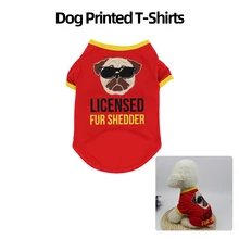 Стильная одежда для домашних животных на праздники, маленькие футболки с собаками, жилет для животных, рубашка для домашних животных, весенне-летняя одежда для собак