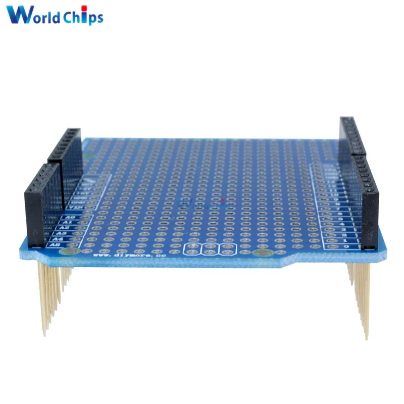 Плата расширения печатной платы для Arduino ATMEGA328P UNO R3 макетная плата 2 мм 54 с