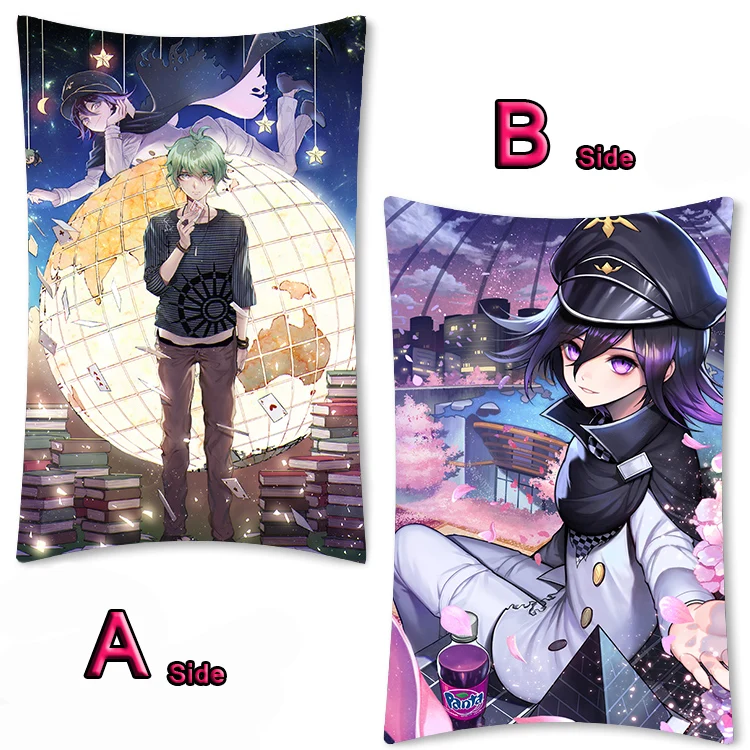 Аниме Danganronpa V3 Akamatsu kaede ouma kokichi Dakimakura обнимающая Подушка Чехол Otaku Наволочка