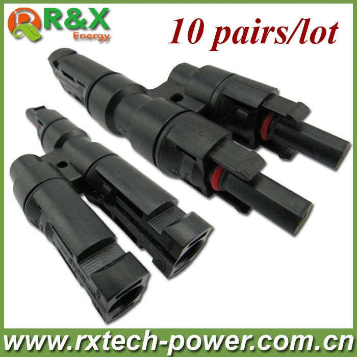 

MC4 T branch solar connector, 10pairs/lot, waterproof IP67 MC4T branch solar connector, high quality+fast delivery .