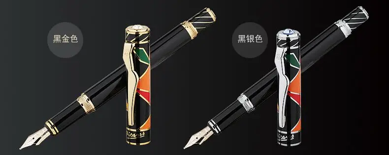 Pimio перьевая ручка Picasso maya ps-80 модные повседневные tianyun перьевые ручки 10 к позолоченные перьевые ручки