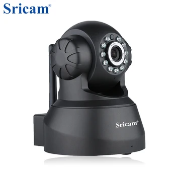 

Sricam SP012 IP Camera CMOS 720P HD Onvif WiFi wireless Camera Mini Home Baby Monitor Alarm Night Vision security Camera Black