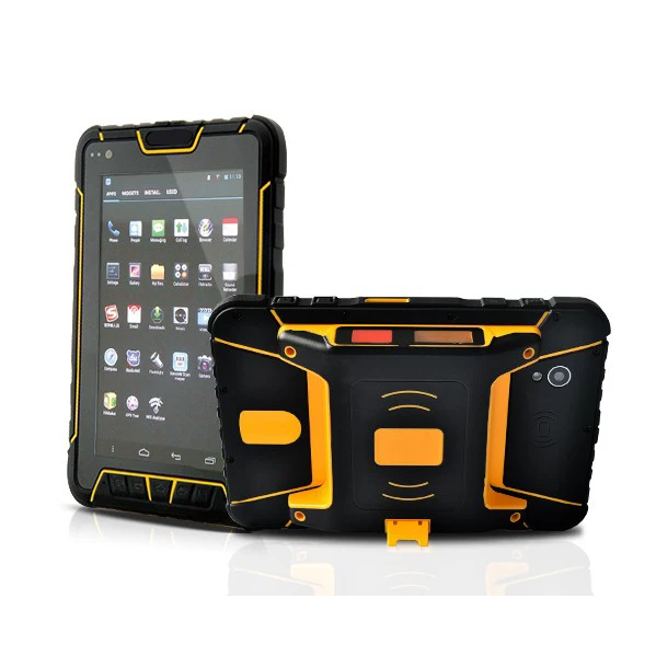 US $335.16 7 PDA Handheld Data Terminal UHF RFID 2D Laser Barcode Scanner NFC Rugged Tablet PC Shockproof Android 51 Data Collector GPS
