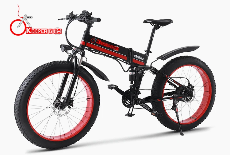 Sale Powerful Electric Mountain Scooter 2 Wheels Electric Bicycle 500W 42KM/H Off Road Electric Bike With Hydraulic Oil Brake System 26