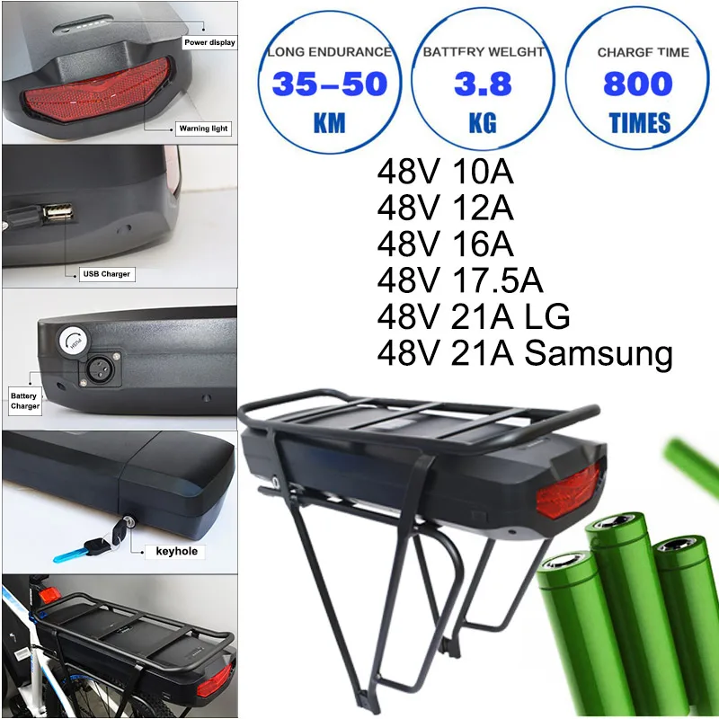 Perfect 48V500W Motor Wheel Electric Bike Kit  for 20" 26" 700C Hub Motor 48V Lithium Battery Ebike Kit LCD Display Electric Bicycle Kit 2