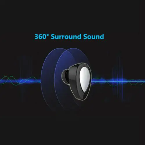 2019 Mini TWS K2 Wireless Stereo Earphone In Ear Bluetooth Bass Outdoor Sport Earbuds Headset MIC Gaming Earphones IPX5 New