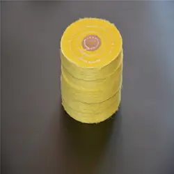 5*50,5*60,6*50,10 штук/набор желтый из хлопкового волокна ткань для полировки колесо золото Серебряные ювелирные изделия зеркальная полировка