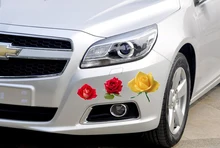 Colourfull Real Rose Flower Vinyl Decal Sticker Car Window Wall Laptop Plant Floral OCT-27 plant wall decal