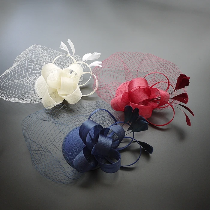 black wedding hats fascinators
