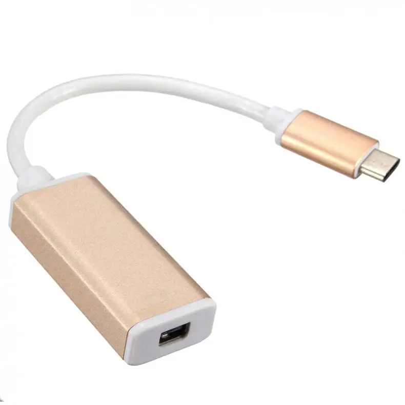 

18.2CM Compact USB 3.1 Type-C To Mini DP Adapter for Smartphone and for Macbook