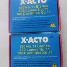 100 шт./компл. Замена канцелярского ножа лезвия SK-5 X-BLADE(канцелярские#11 Стиль лезвия