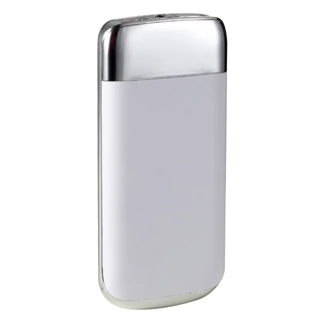Realy 30000 мАч Внешний аккумулятор, внешний аккумулятор, 2 USB, lcd Внешний аккумулятор, портативное зарядное устройство для мобильного телефона, для Xiaomi Mi iphone X - Цвет: WHITE