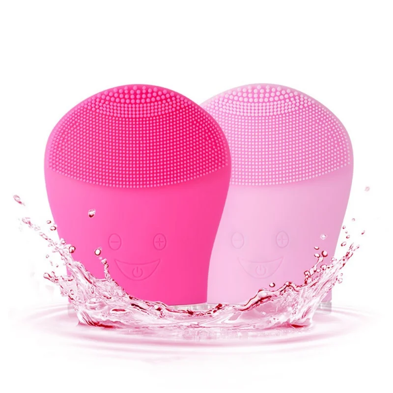 

Mini Electric Facial Cleansing Brush Washing Machine Waterproof Silicone Cleansing Tools