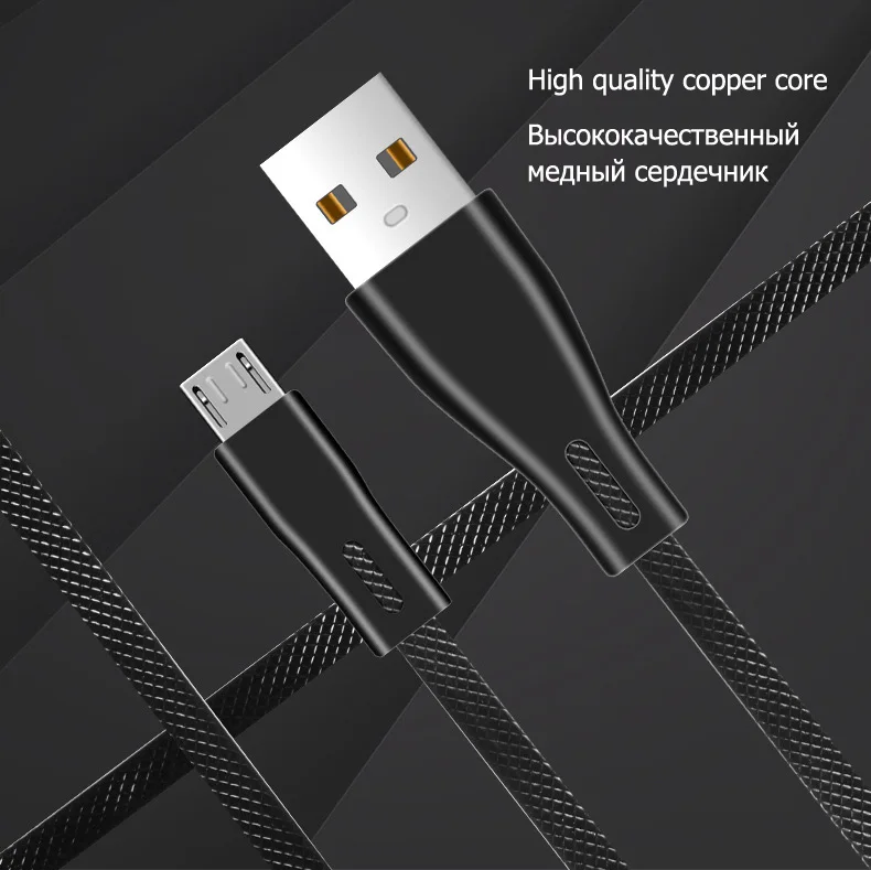 CANDYEIC микро USB кабель 2.4A телефона Быстрый USB кабель для зарядного устройства для Xiaomi Redmi Note5 Micro USB Зарядное устройство кабель для передачи данных для samsung USB