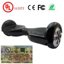 hoverboard with UL2272 certificate 2 wheel Electric Skateboard Self balancing scooter smart balance wheel steering-wheel